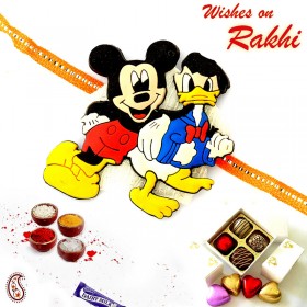 Micky and Donald Friends Kids Rakhi